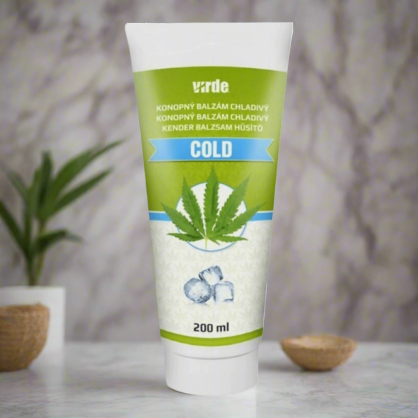 Šaldantį poveikį turintis kanapių balzamas sąnariams 200ml.