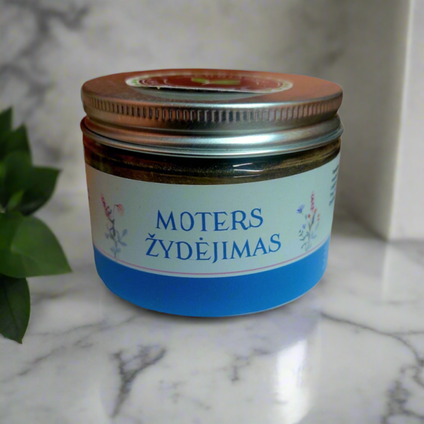 Moters žydėjimas. - Žolelių milteliai  moterims 70 g