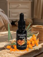 100% grynas Šaltalankių sėklų aliejus 20ml. - Image 2