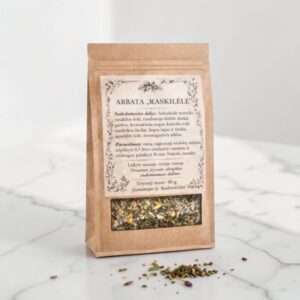 Arbata „Rasakilėlė“ – natūrali vaistažolių arbata moterims (40