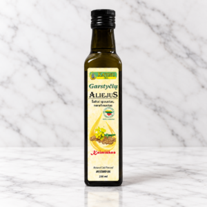 Natūralus šalto spaudimo garstyčių aliejus, 250 ml