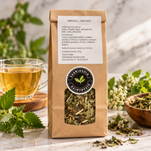 Žolelių arbata „SAUNOS“ – 40 g 🌿